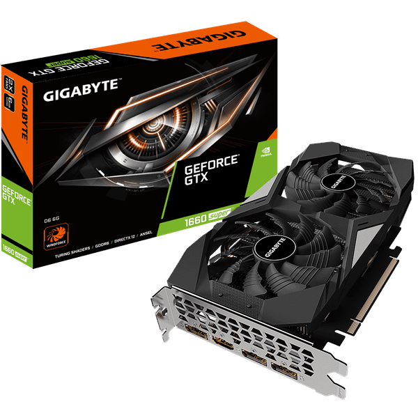  Cạc màn hình GIGABYTE GTX 1660 SUPER D6 6GB 