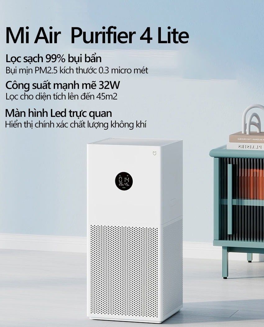 Máy Lọc Không Khí Xiaomi Purifier 4 Lite