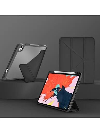 Bao Da iPad Pro 11 (M4) Wiwu Defender (Đen)