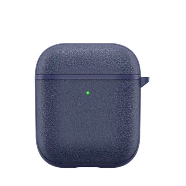 Case Airpods 2 Wiwu Leather (Blue)