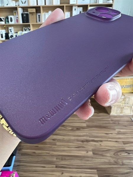 Ốp Memumi Lụa 14Plus (Tím)