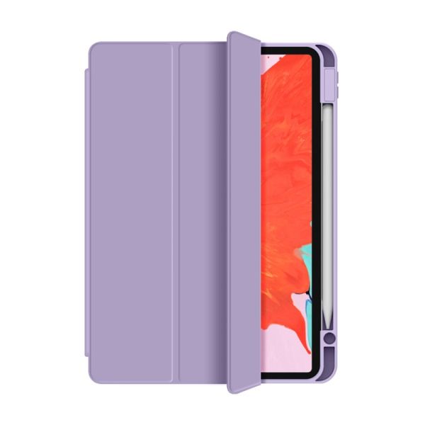 Bao Da iPad Wiwu Silicon (12.9/ Air 13)-Tím