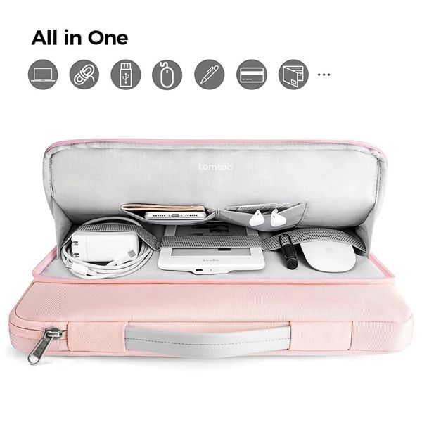 Túi Xách Tomtoc Briefcase Mac 13inh (New Pink)