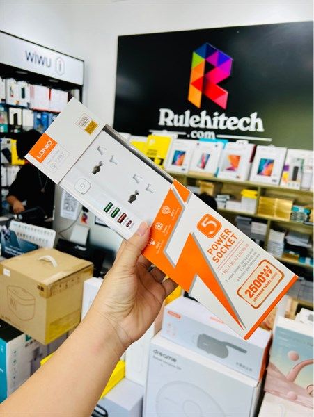 Ổ Điện LDNIO 5 Cổng + 3usb + 1TypeC