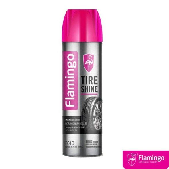 Chai Xịt Đen Lốp Xe Flamingo (F010)