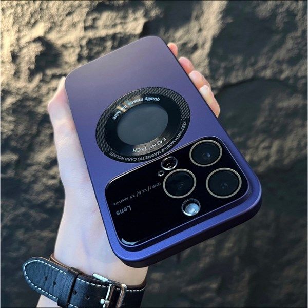 Ốp 14 Promax Mattle Lens (Tím)