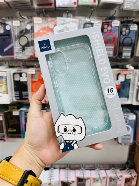 Ốp 16 Wiwu Trong Wiwu ishield Evo (Viền Dẻo Lưng Cứng)