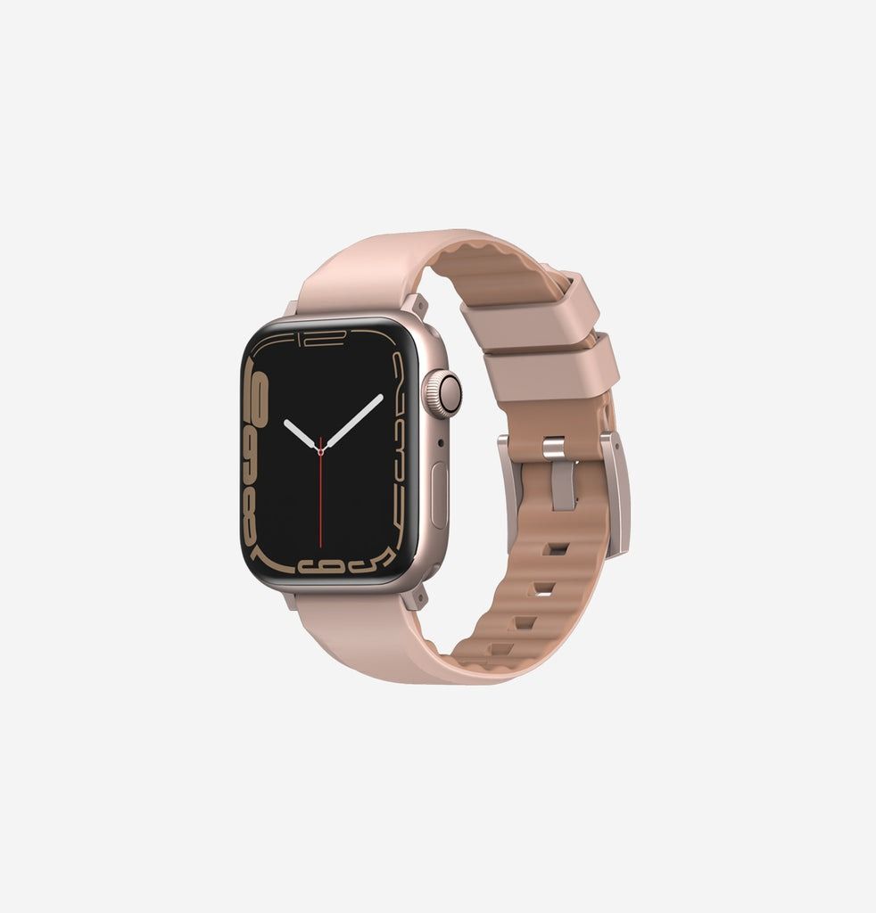 Dây UNIQ Linus Silicon - Pink (40/41mm)