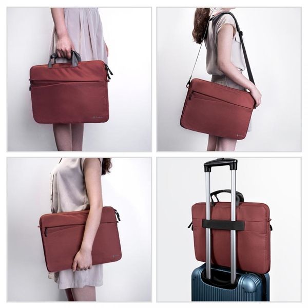 Túi Xách Tomtoc Messenger Bags Mac 13(Dark Red)