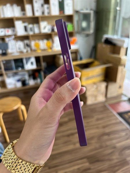 Ốp Memumi Lụa 14Plus (Tím)