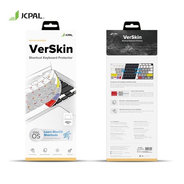 Phủ Phím JCPAL Macbook Pro 13''(M1)-Verskin