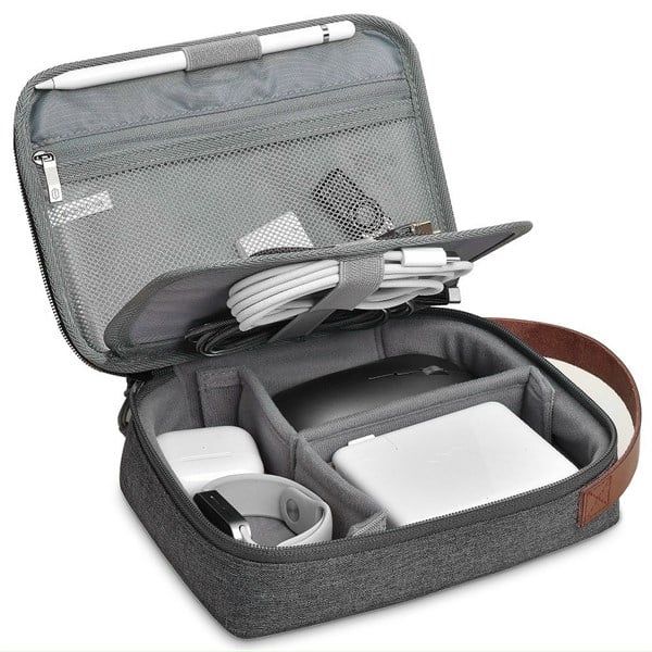 Túi Đựng Phụ Kiện Wiwu Minimal Tech Pouch (Xám)