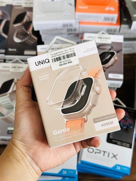 Ốp AppleWatch Ultra 49mm UNIQ Garde Hybrid (Trong)