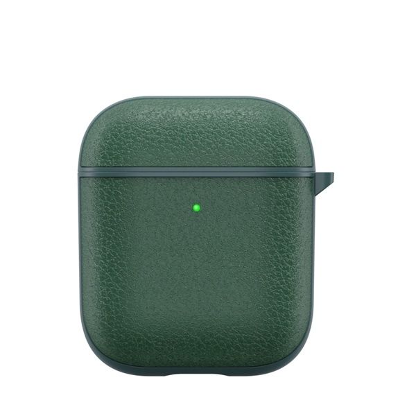 Case Airpods 2 Wiwu Leather (Nâu)