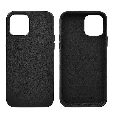 Ốp Da WiWu Calfskin 13Promax (Black)