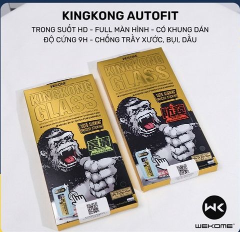  Kính 12Promax Kingkong Có Khung Dán (Trong) 