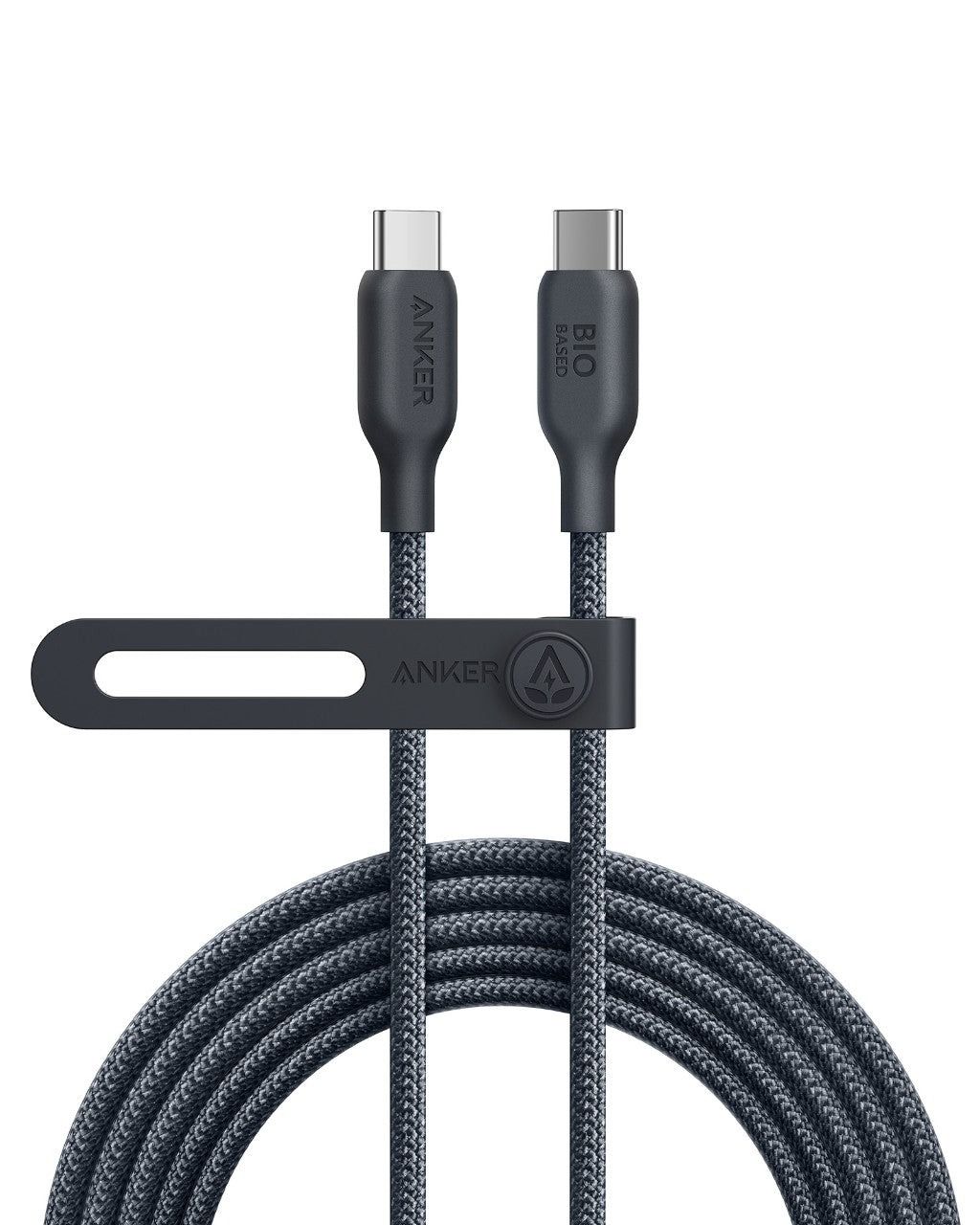 Cáp Anker 543 C-C Nylon Bio-Braided 1.8m (Đen)