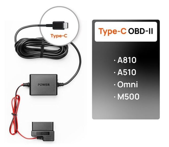 Modul OBD 70mai TypeC (A810/510/M500)