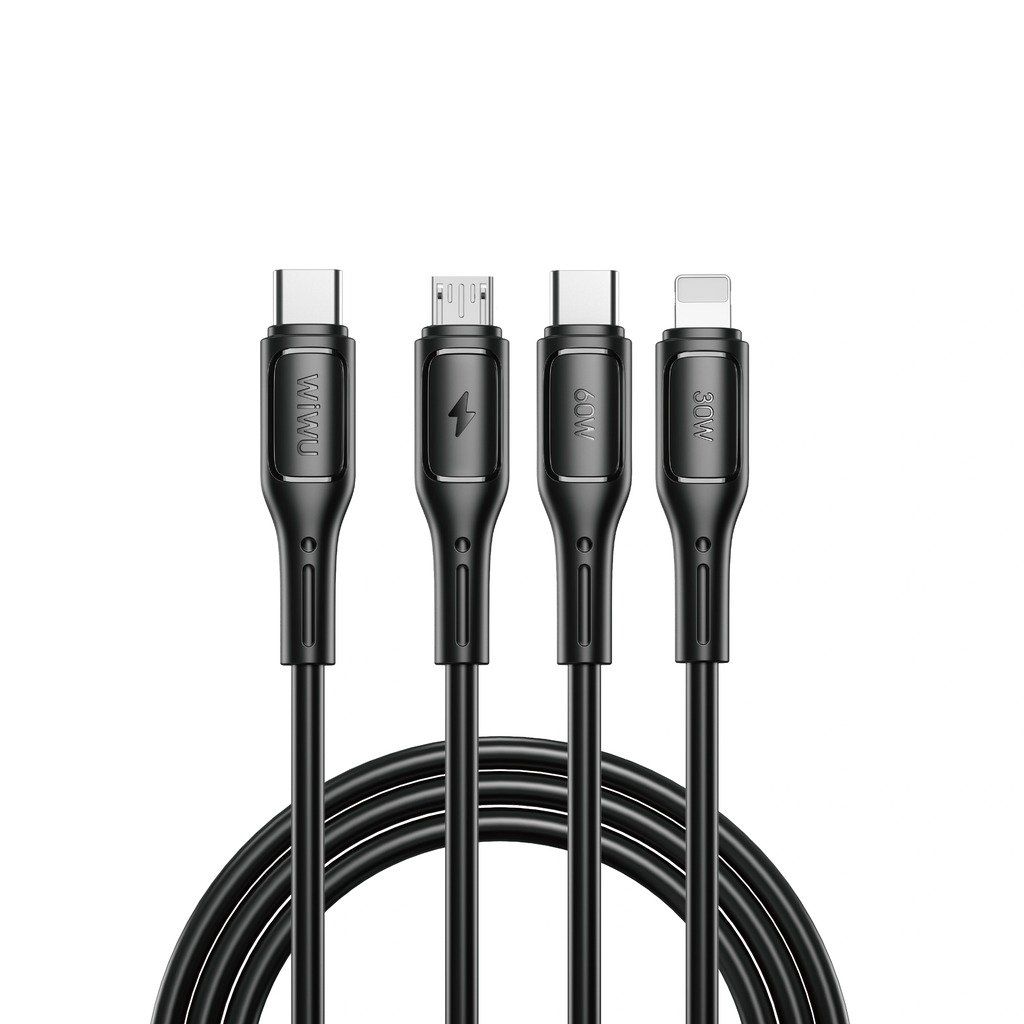 Cáp Wiwu Starlink 3in1