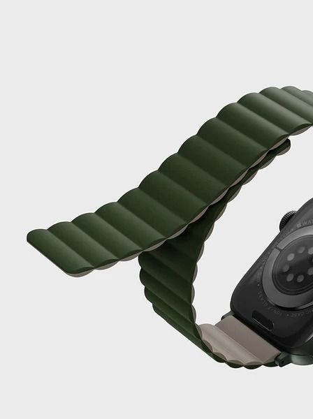 Dây UNIQ Revix-Green/Taupe (38/40/41mm)