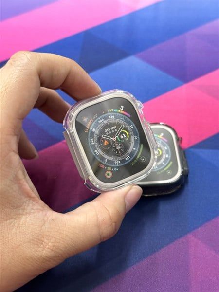 Ốp AppleWatch Ultra 49mm UNIQ Garde Hybrid (Trong)
