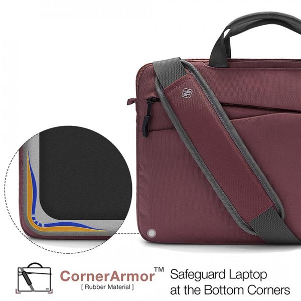 Túi Xách Tomtoc Messenger Bags Mac 13(Dark Red)