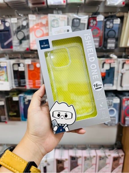 Ốp 16 Pro Dẻo Trong Wiwu ishield One