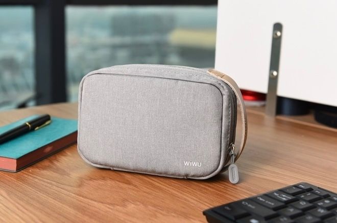 Túi phụ kiện Wiwu Cozy 8.2inch - Xám