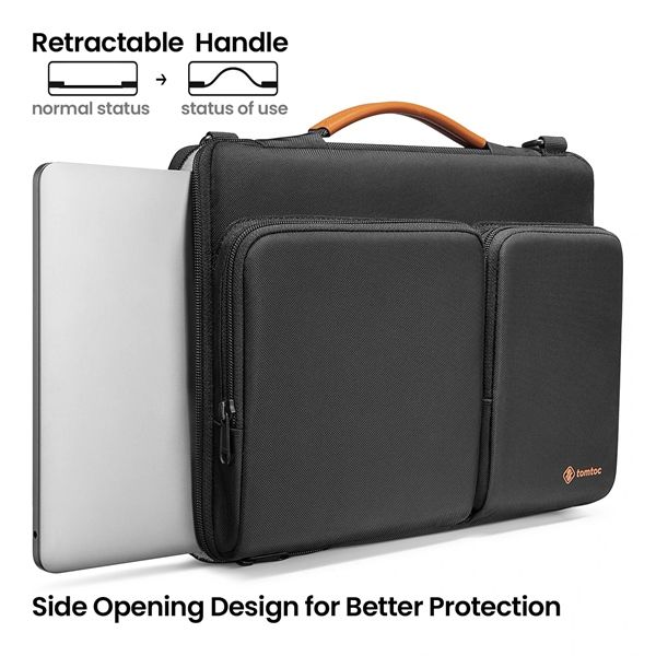 Túi Đeo Tomtoc Shoulder Bags Mac 13/14inch (Black)