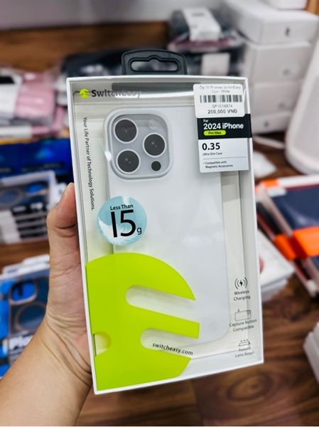 Ốp 16 Promax SwitchEasy Lụa - White