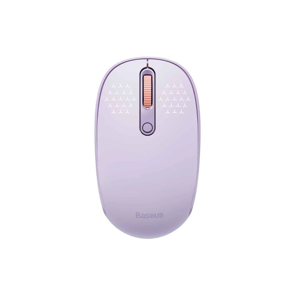 Chuột Baseus F01B Tri-Mode (Tím) Bluetooth+Usb