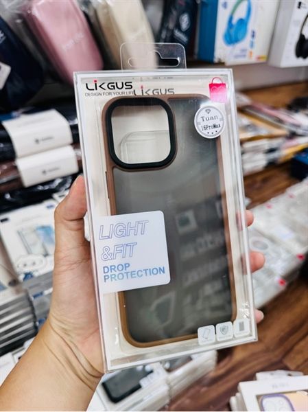 Ốp 16 Promax Likgus Nhám Viền Màu - Desert