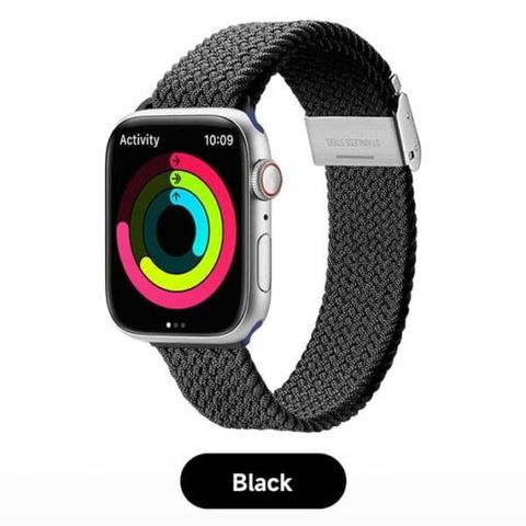  Dây Apple Watch DUX DUCIS Mixture 42/44/45 Black 