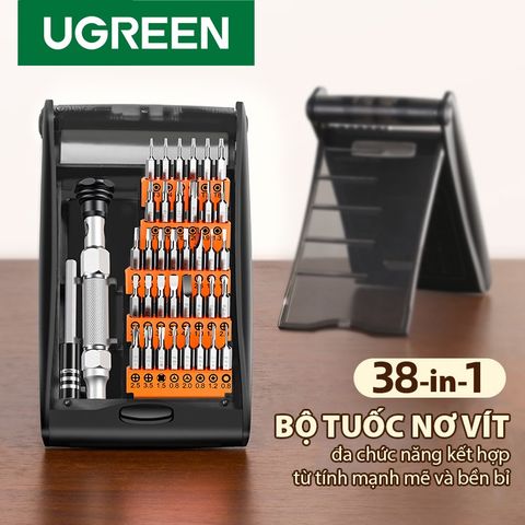  Bộ Tua Vít Ugreen 38 Đầu (Hợp Kim Nhôm) 