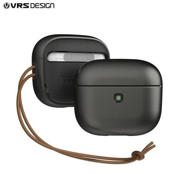 Case Airpods 3 VRS USA (Đen Kim Loại)