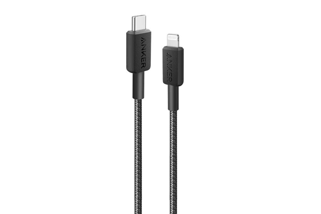 Cáp Anker 322 C to L -1.8m (Đen) A81B6