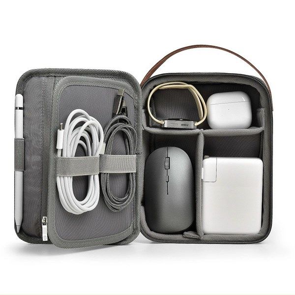 Túi Đựng Phụ Kiện Wiwu Minimal Tech Pouch (Xám)