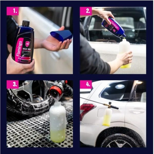 Nước Rửa Xe Flamingo 500ml