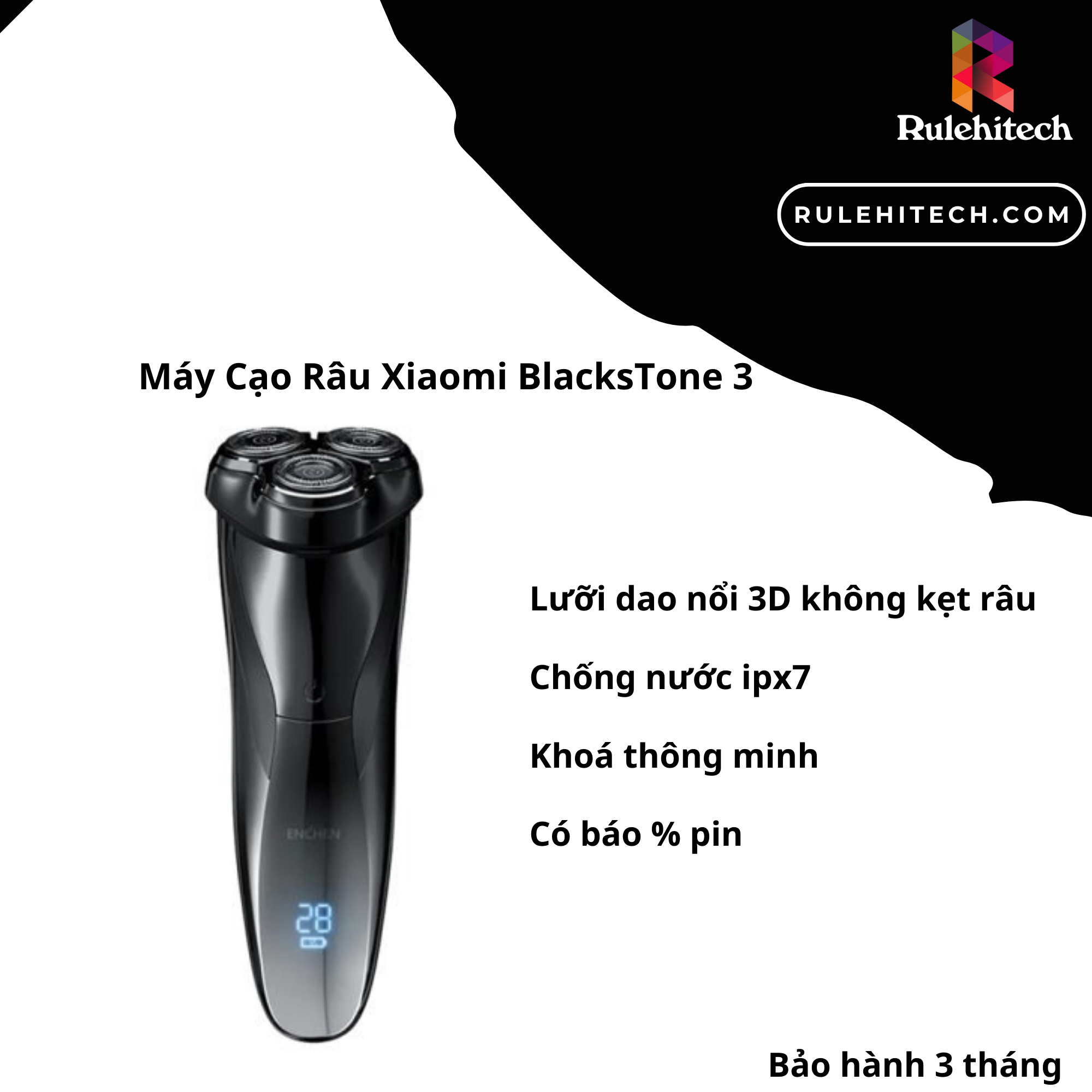 Máy Cạo Râu Xiaomi BlackStone 3