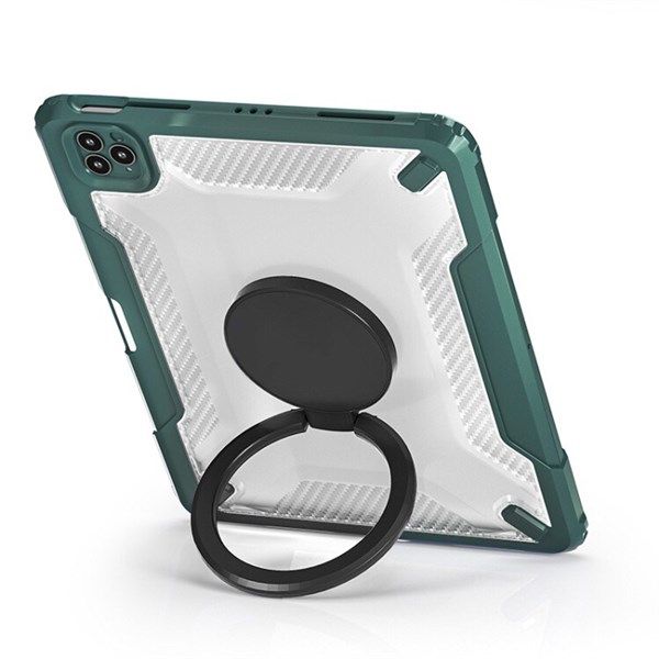 ốp iPad 11 Wiwu Mecha Rotative 360 (Green)