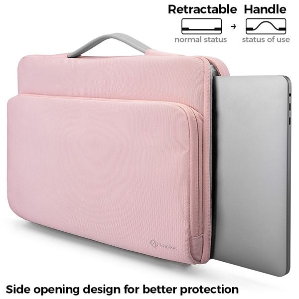 Túi Xách Tomtoc Briefcase Mac 13inh (New Pink)