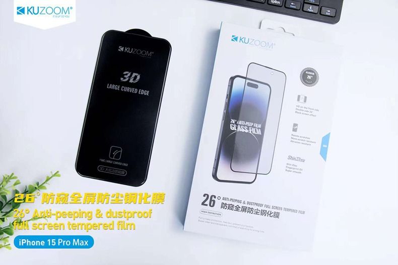 kính 14Pro Kuzoom Chống Nhìn Trộm
