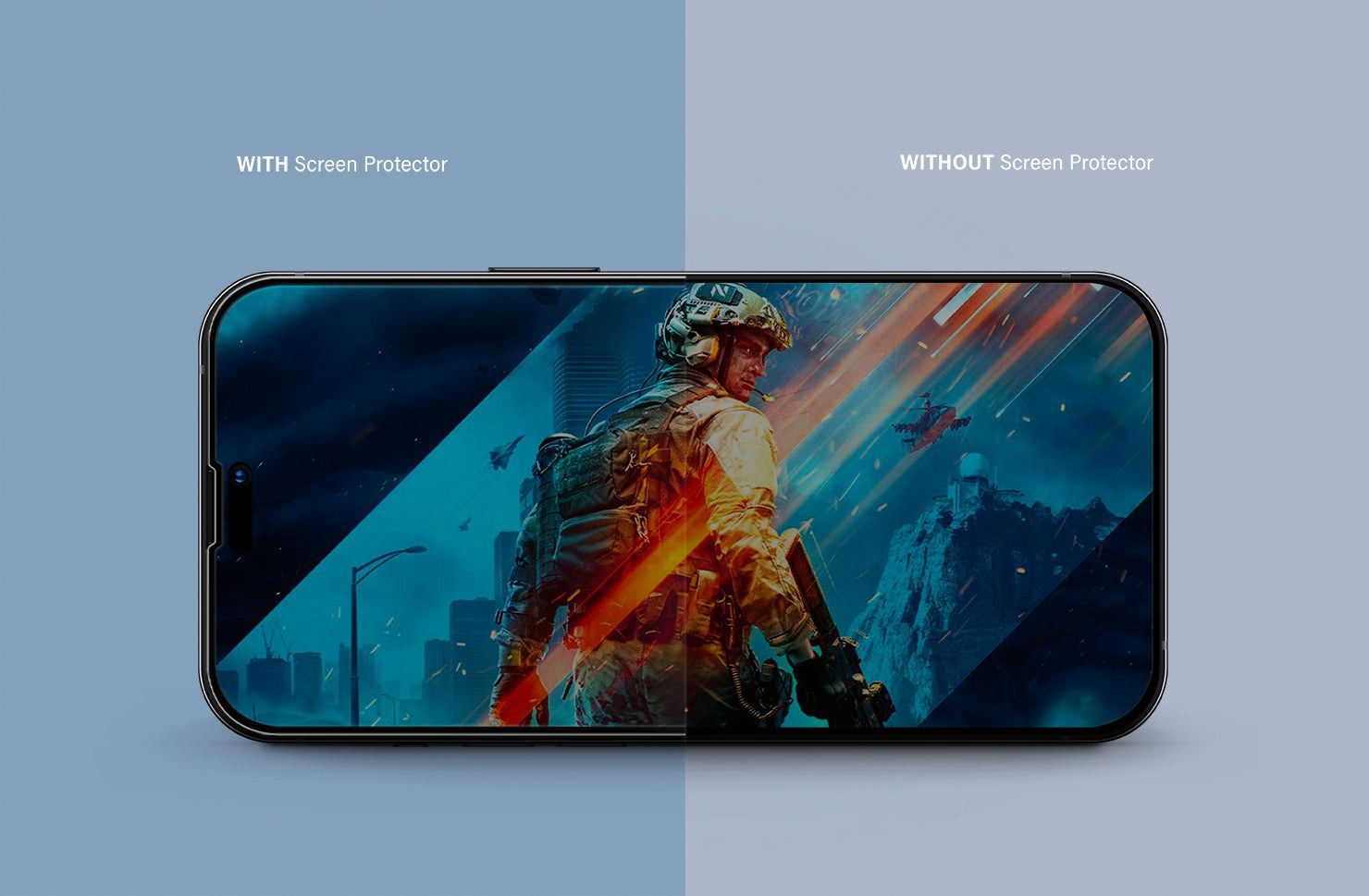 Kính 15 Pro UNIQ (Nhám)