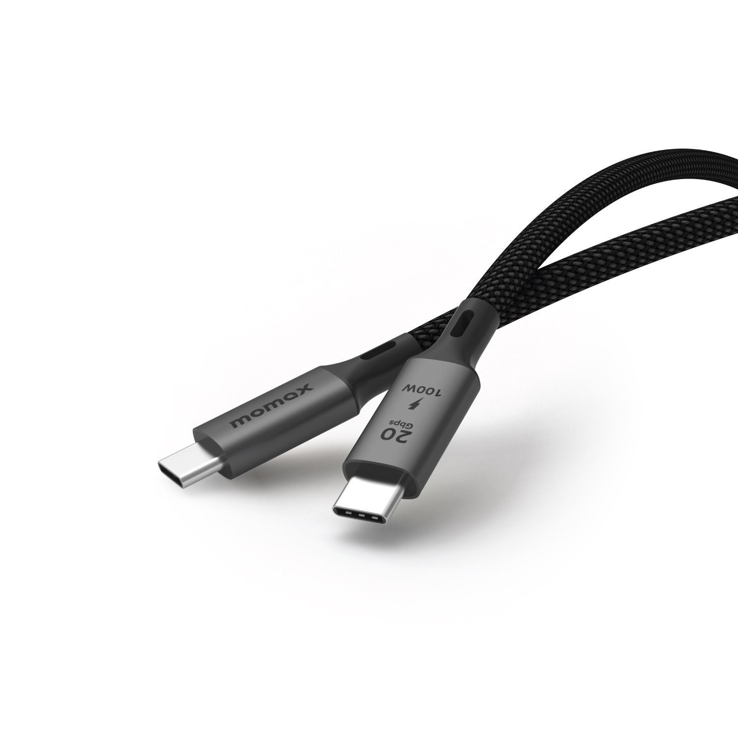 Cáp Momax Elite C to C 100W Chuẩn USB 3.2 Tốc Độ 20Gbps hỗ trợ xuất hình ảnh 4K/60hz (2M)