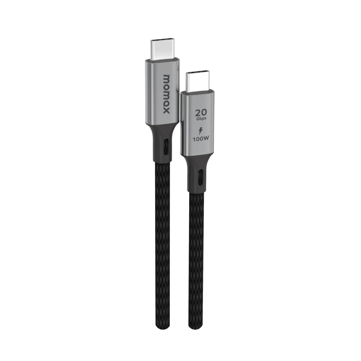 Cáp Momax Elite C to C 100W Chuẩn USB 3.2 Tốc Độ 20Gbps hỗ trợ xuất hình ảnh 4K/60hz (2M)