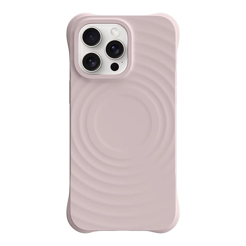 Ốp 15 Promax Wave Shell Liquid Silicon (Tím/Trắng/Hồng)