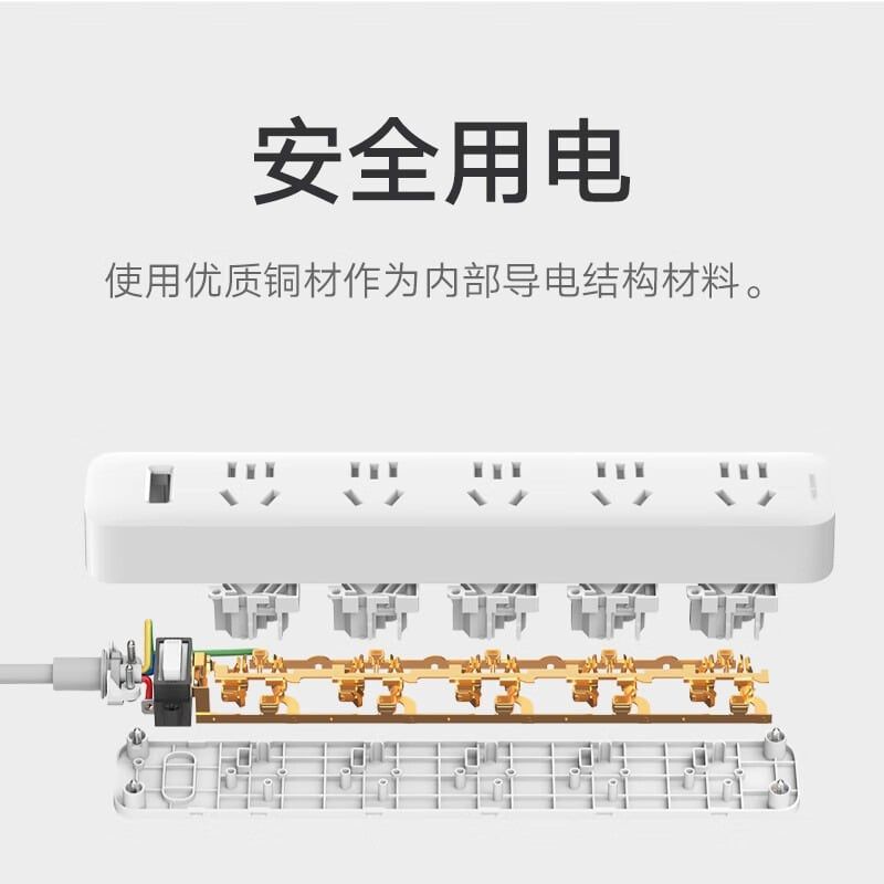 Ổ Điện Xiaomi 5 Lỗ Cắm