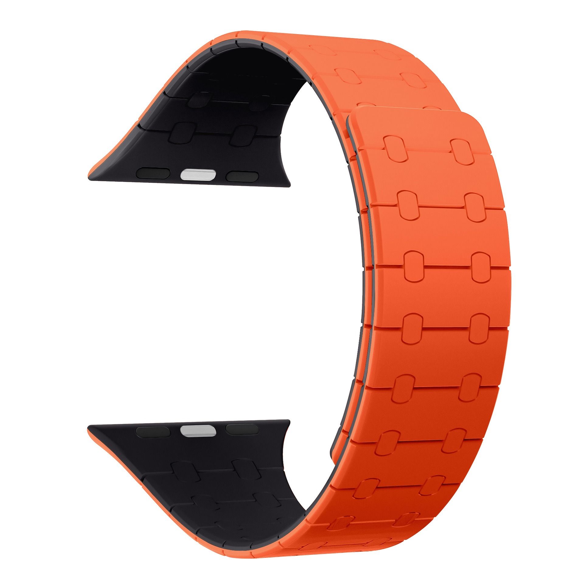 Dây Applewatch Magnetic (44/45/49mm) Cam/Đen