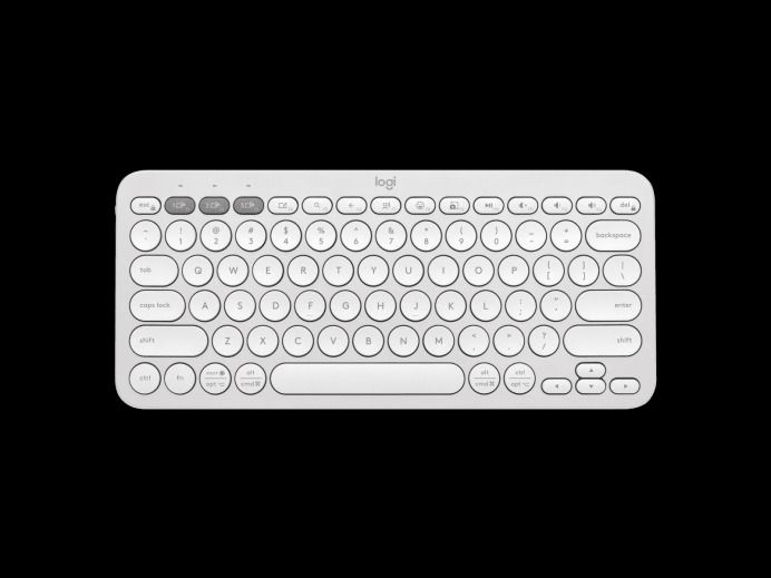 Bàn phím Logitech Pebble Keys 2 K380s (Trắng)