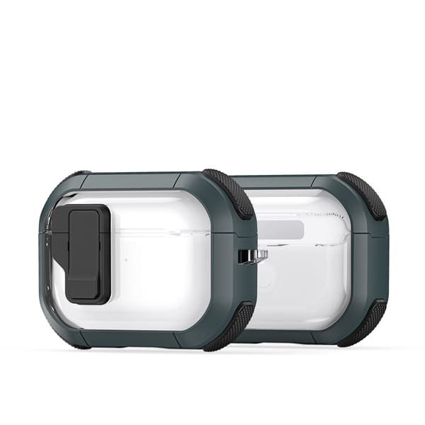 Ốp Airpods Dux Ducis PECN Pro 2 - Gery Black